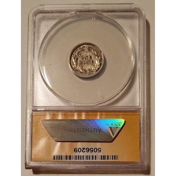 1911 Barber Dime XF45 ANACS - Picture 2 of 4